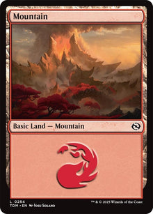 Image for Mountain (0284) (284) (TDM) - Magic: The Gathering
