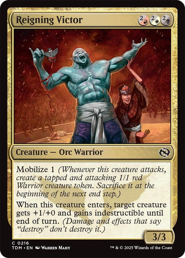 Reigning Victor (216) (TDM)