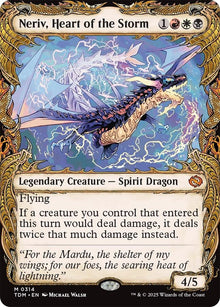 Image for Neriv, Heart of the Storm (Showcase) (314) (TDM) - Magic: The Gathering