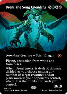 Image for Ureni, the Song Unending (Borderless) (374) (TDM) - Magic: The Gathering