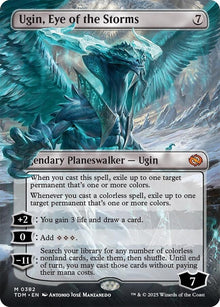Image for Ugin, Eye of the Storms (Borderless) (382) (TDM) - Magic: The Gathering