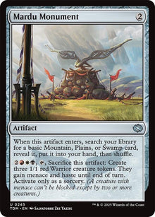 Image for Mardu Monument (245) (TDM) - Magic: The Gathering