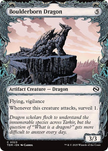 Image for Boulderborn Dragon (Showcase) (323) (TDM) - Magic: The Gathering