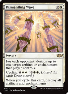 Image for Dismantling Wave (112) (TDC) - Magic: The Gathering