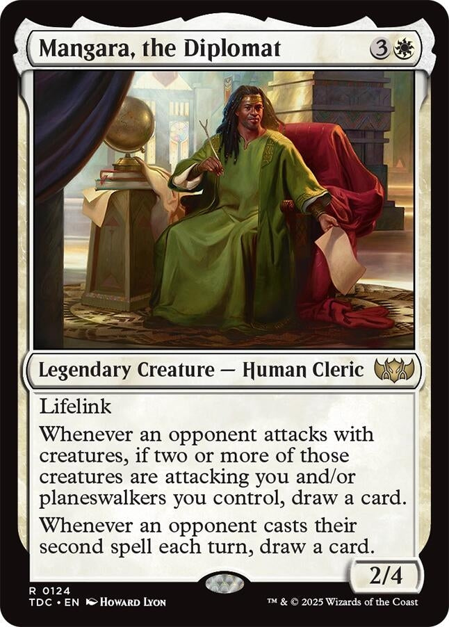 Image for Mangara, the Diplomat (124) (TDC) - Magic: The Gathering