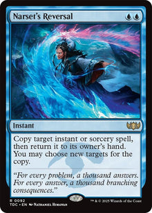 Image for Narset's Reversal (92) (TDC) - Magic: The Gathering