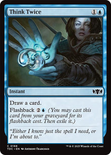 Image for Think Twice (168) (TDC) - Magic: The Gathering