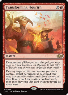 Image for Transforming Flourish (39) (TDC) - Magic: The Gathering