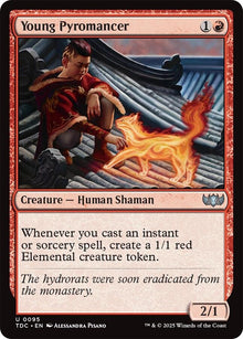Image for Young Pyromancer (95) (TDC) - Magic: The Gathering