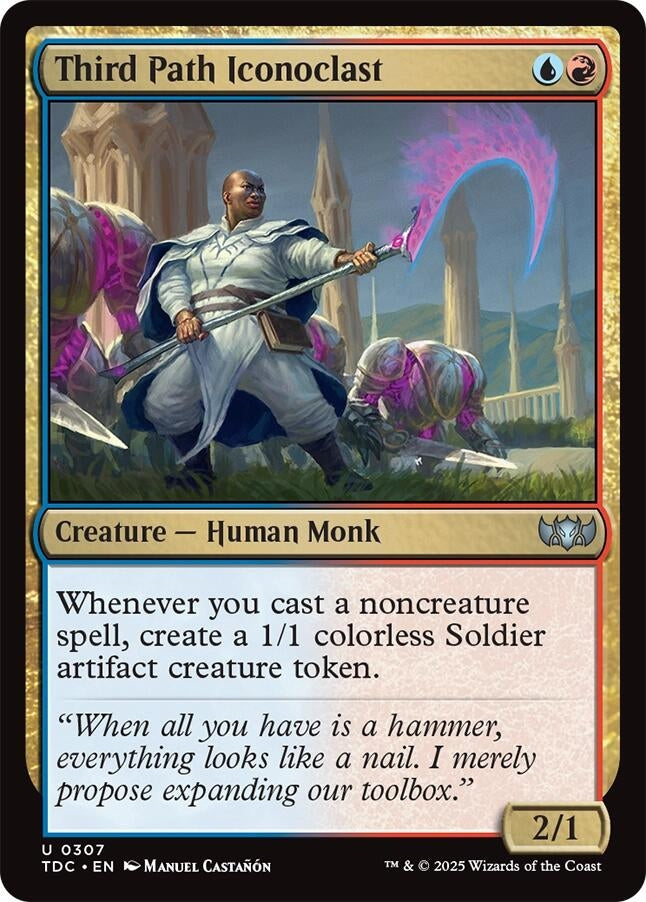Image for Third Path Iconoclast (307) (TDC) - Magic: The Gathering