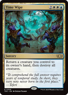 Image for Time Wipe (308) (TDC) - Magic: The Gathering
