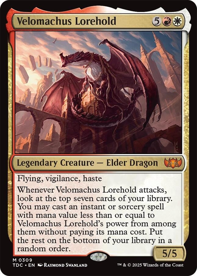 Image for Velomachus Lorehold (309) - Magic: The Gathering