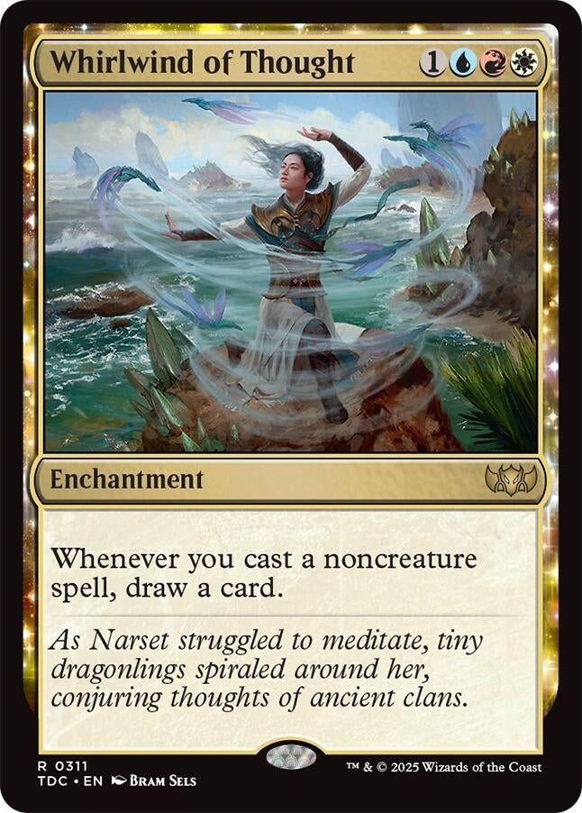Image for Whirlwind of Thought (311) (TDC) - Magic: The Gathering