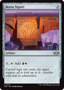 Image for Boros Signet (314) (TDC) - Magic: The Gathering
