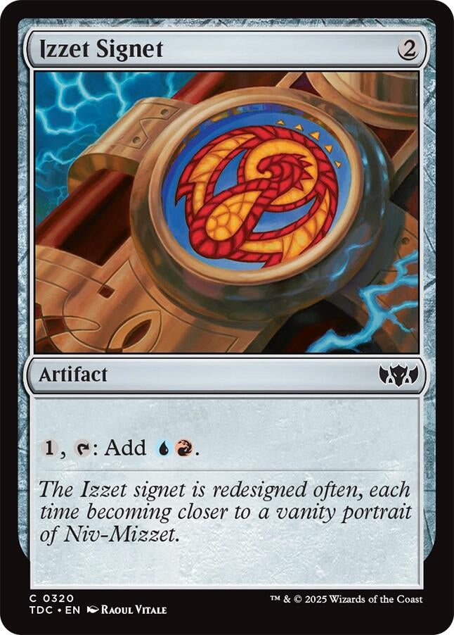 Image for Izzet Signet (320) (TDC) - Magic: The Gathering
