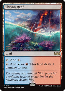 Image for Shivan Reef (393) (TDC) - Magic: The Gathering