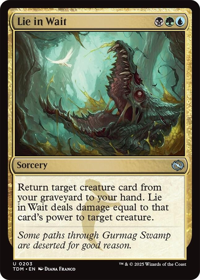 Image for Lie in Wait (203) (TDM) - Magic: The Gathering