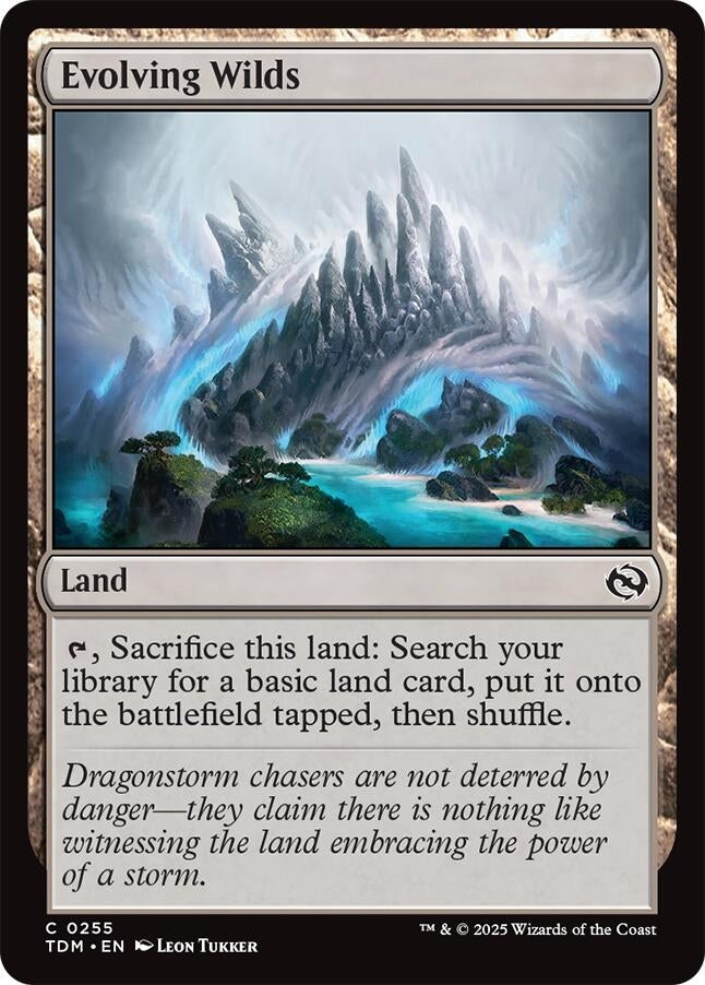 Image for Evolving Wilds (255) (TDM) - Magic: The Gathering