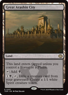 Image for Great Arashin City (257) (TDM) - Magic: The Gathering