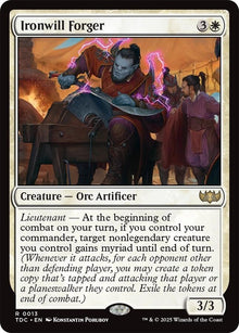 Image for Ironwill Forger (13) (TDC) - Magic: The Gathering