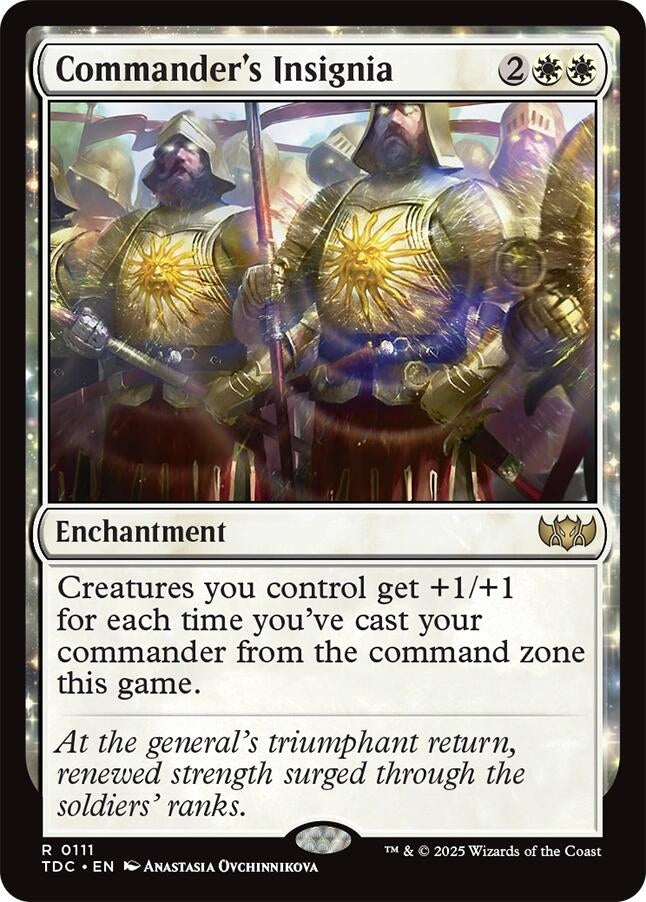 Image for Commander's Insignia (111) (TDC) - Magic: The Gathering