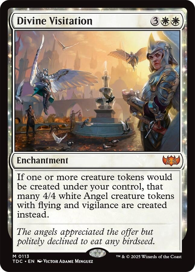 Image for Divine Visitation (113) (TDC) - Magic: The Gathering