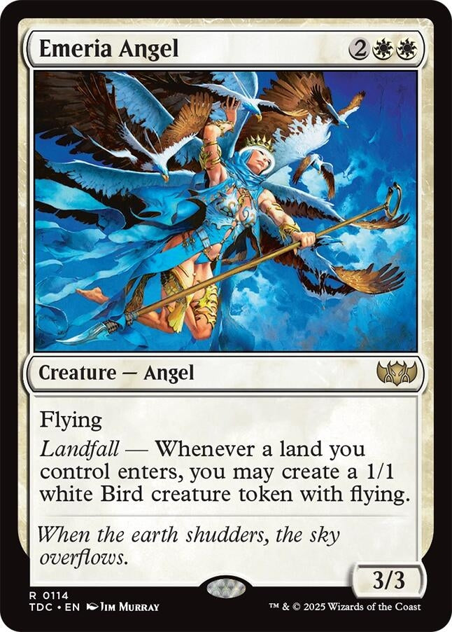 Image for Emeria Angel (114) (TDC) - Magic: The Gathering