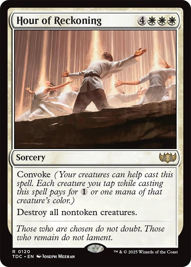 Image for Hour of Reckoning (120) (TDC) - Magic: The Gathering