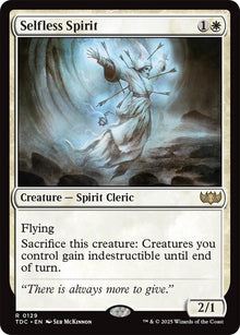 Image for Selfless Spirit (129) (TDC) - Magic: The Gathering