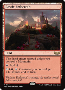 Image for Castle Embereth (347) (TDC) - Magic: The Gathering