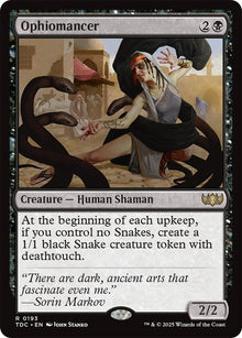 Image for Ophiomancer (193) (TDC) - Magic: The Gathering