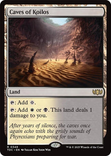 Image for Caves of Koilos (348) (TDC) - Magic: The Gathering