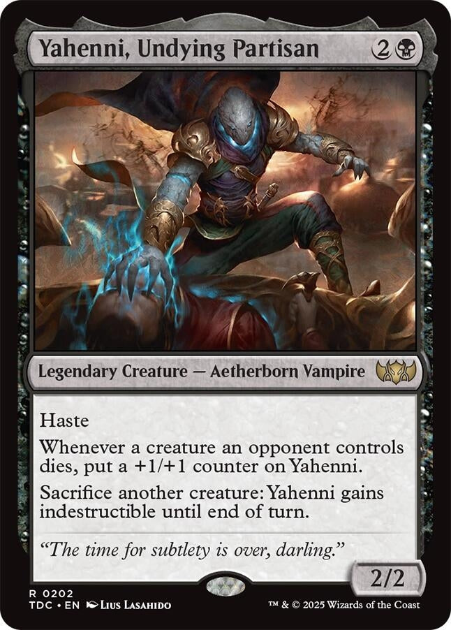 Image for Yahenni, Undying Partisan (202) (TDC) - Magic: The Gathering
