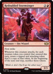 Image for Redoubled Stormsinger (37) (TDC) - Magic: The Gathering