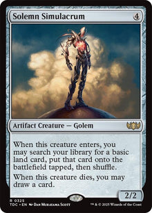 Image for Solemn Simulacrum (325) (TDC) - Magic: The Gathering