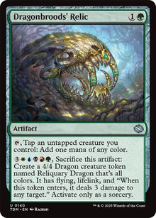 Image for Dragonbrood's Relic (140) (TDM) - Magic: The Gathering