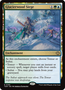 Image for Glacierwood Siege (189) (TDM) - Magic: The Gathering