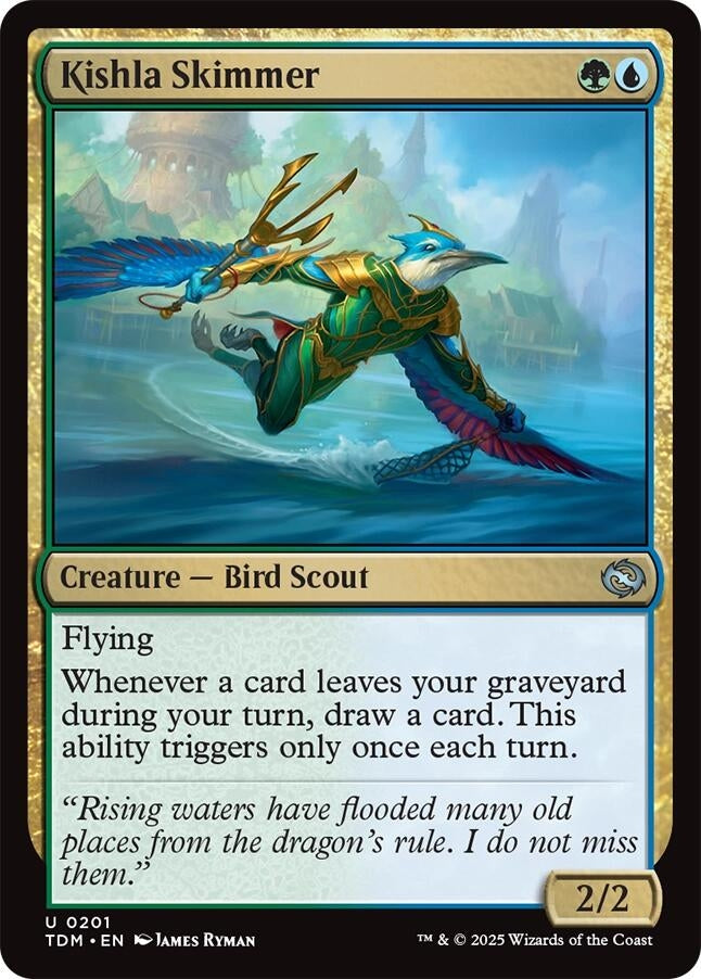 Image for Kishla Skimmer (201) (TDM) - Magic: The Gathering