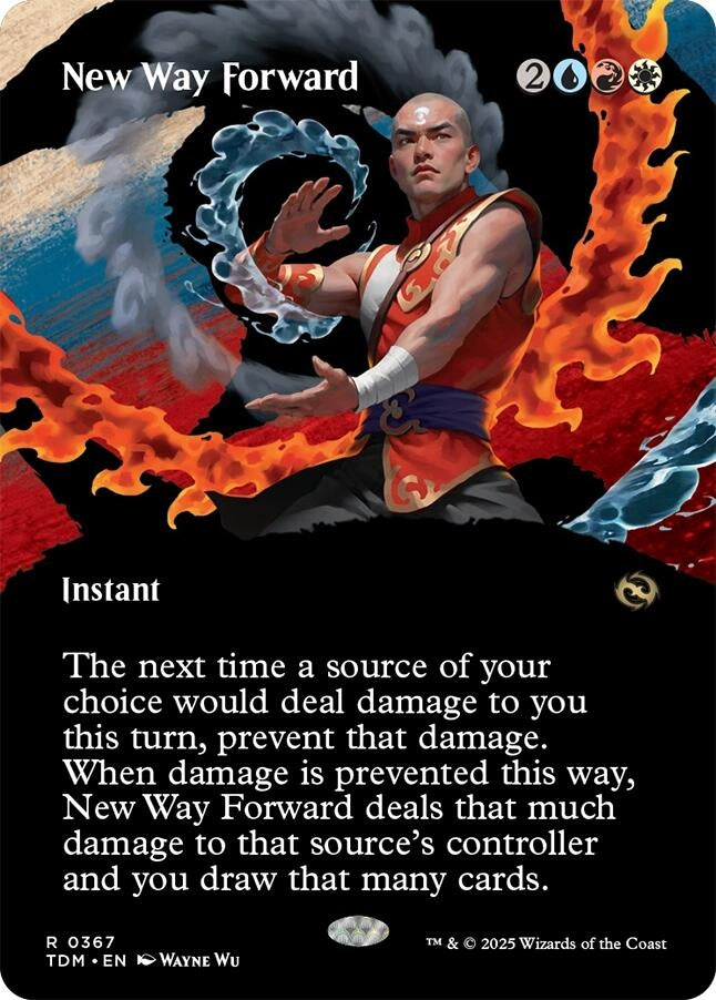 Image for New Way Forward (Borderless) (367) (TDM) - Magic: The Gathering