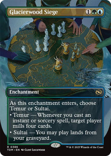 Image for Glacierwood Siege (Borderless) (386) (TDM) - Magic: The Gathering