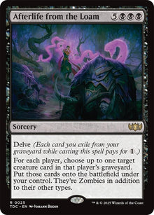 Image for Afterlife from the Loam (25) (TDC) - Magic: The Gathering