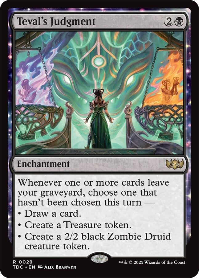Image for Teval's Judgment (28) (TDC) - Magic: The Gathering
