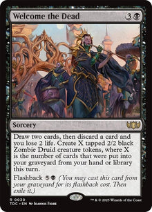 Image for Welcome the Dead (30) (TDC) - Magic: The Gathering