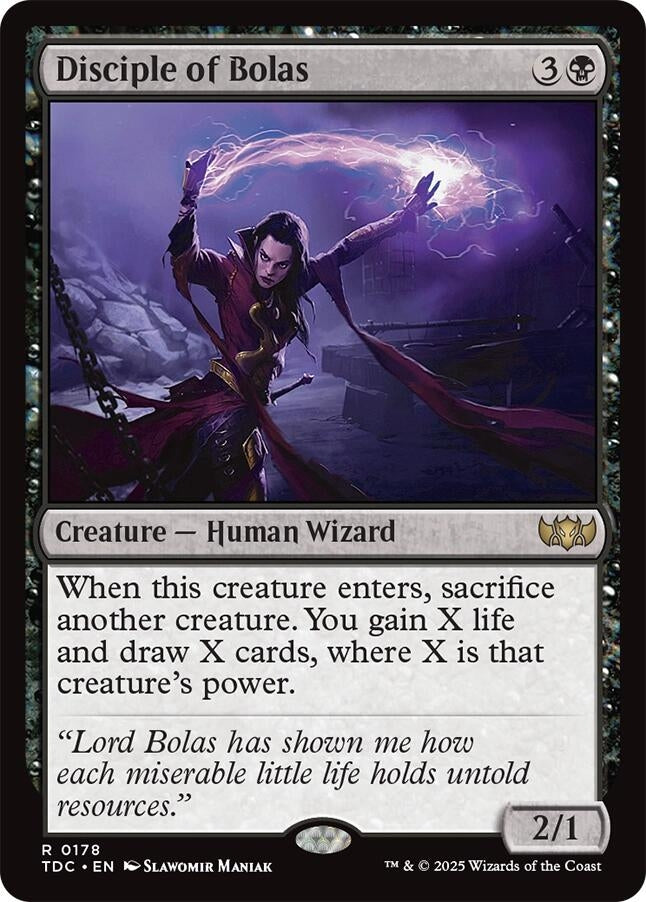 Image for Disciple of Bolas (178) (TDC) - Magic: The Gathering