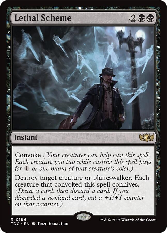Image for Lethal Scheme (184) - Magic: The Gathering