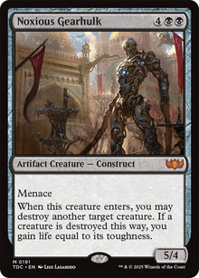 Image for Noxious Gearhulk (191) (TDC) - Magic: The Gathering