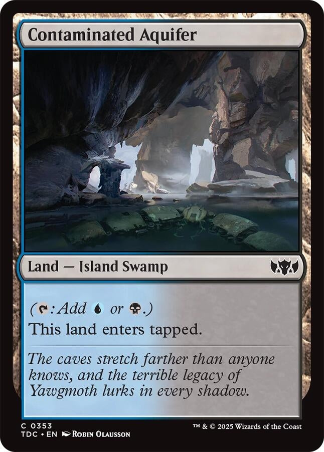Image for Contaminated Aquifer (353) - Magic: The Gathering