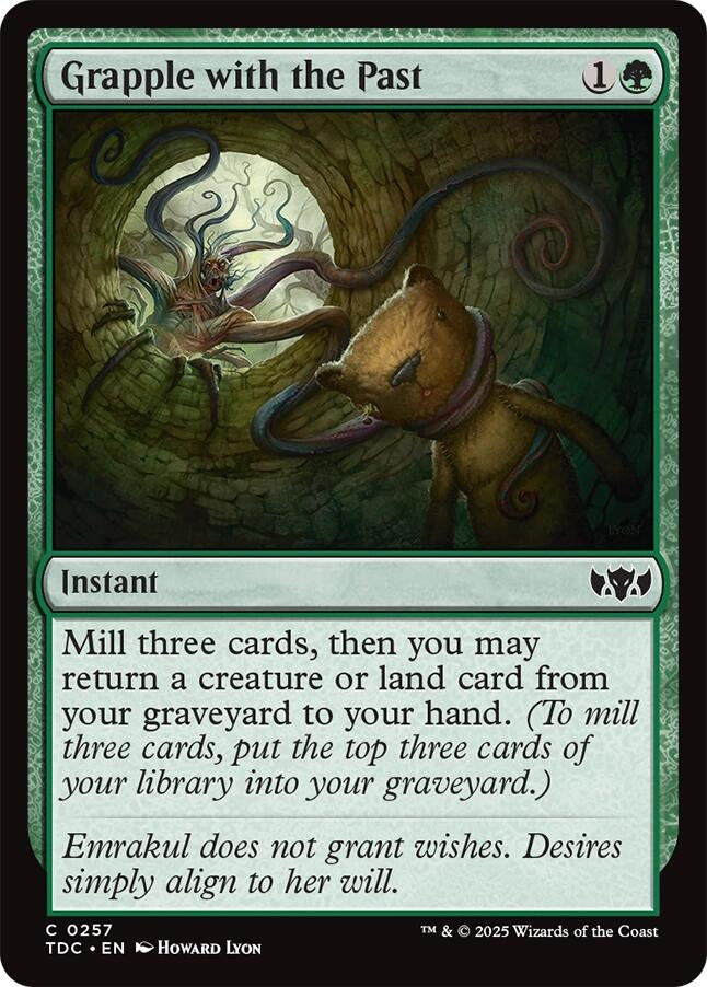 Image for Grapple with the Past (257) - Magic: The Gathering
