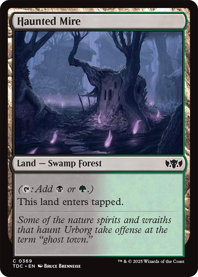 Image for Haunted Mire (369) - Magic: The Gathering