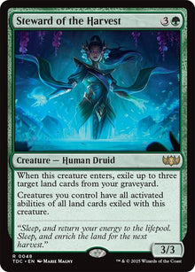 Image for Steward of the Harvest (48) (TDC) - Magic: The Gathering